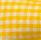 Gravata Borboleta Quadriculado Amarelo