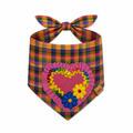 Bandana Xadrez Junino Bordado