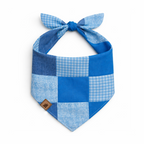 Bandana - PatchWork Azul Claro