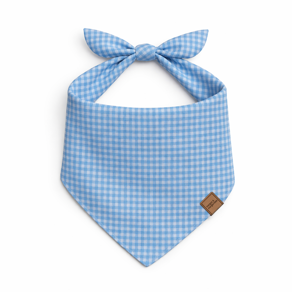 Bandana - PatchWork Azul Claro