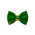 Gravata Borboleta Brasil Verde