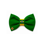 Gravata Borboleta Brasil Verde
