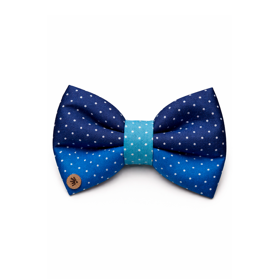 Gravata Borboleta Poá Tie Day Escura
