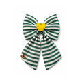 Laço Gravata Listrado Verde