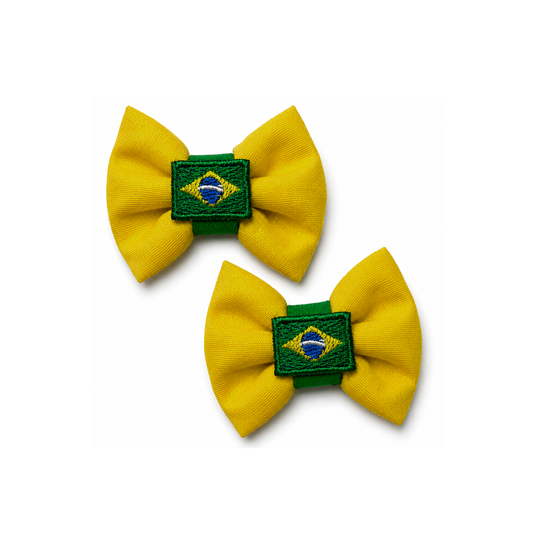 Laço Tic-Tac Brasil Amarelo