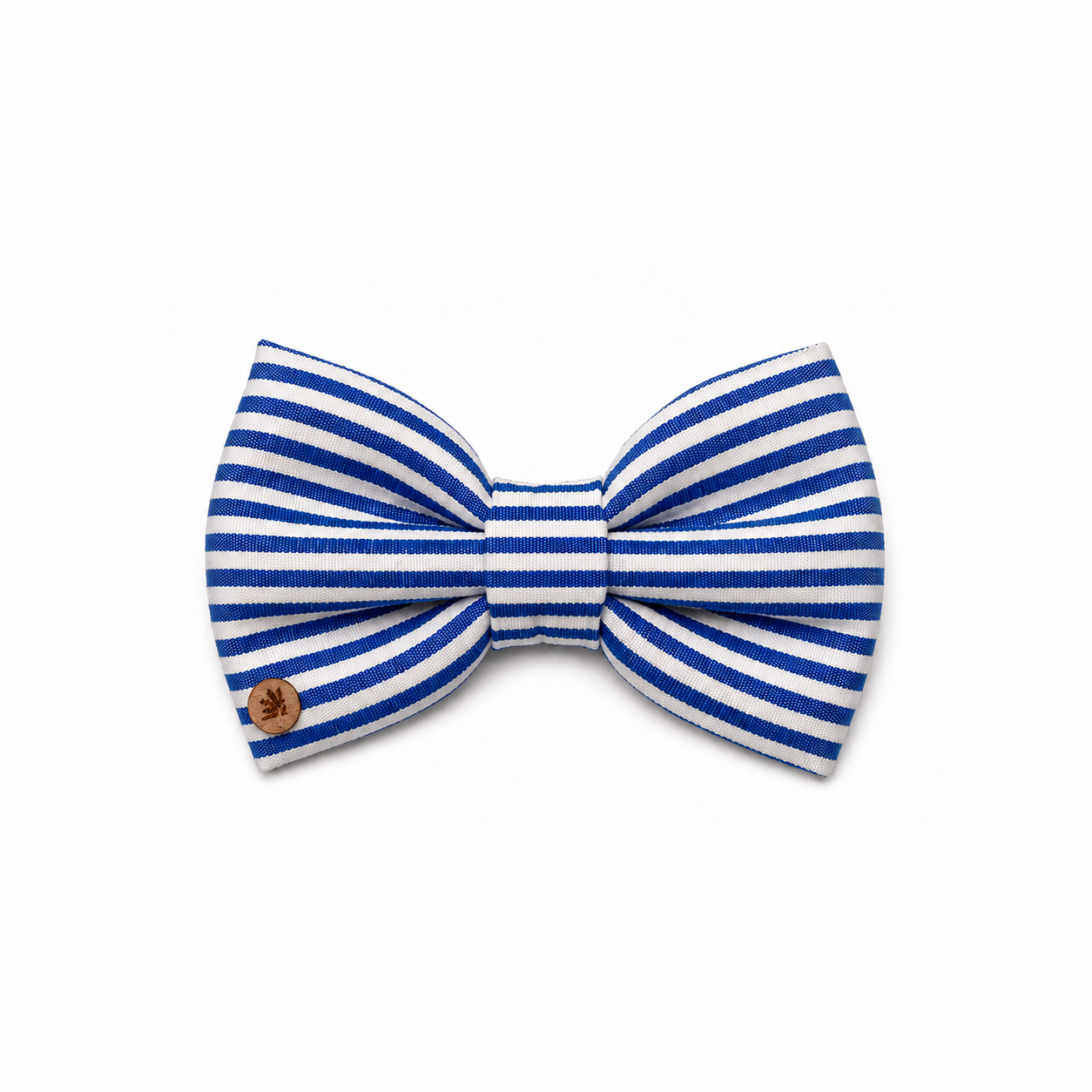 Gravata Borboleta Listrado Azul